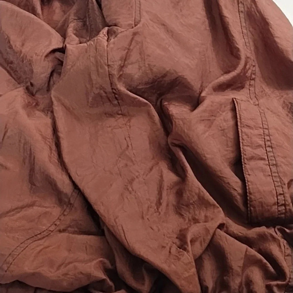 CS Signature Brown Velvet Reversible Hoodie Jacket Large - Picture 12 of 16